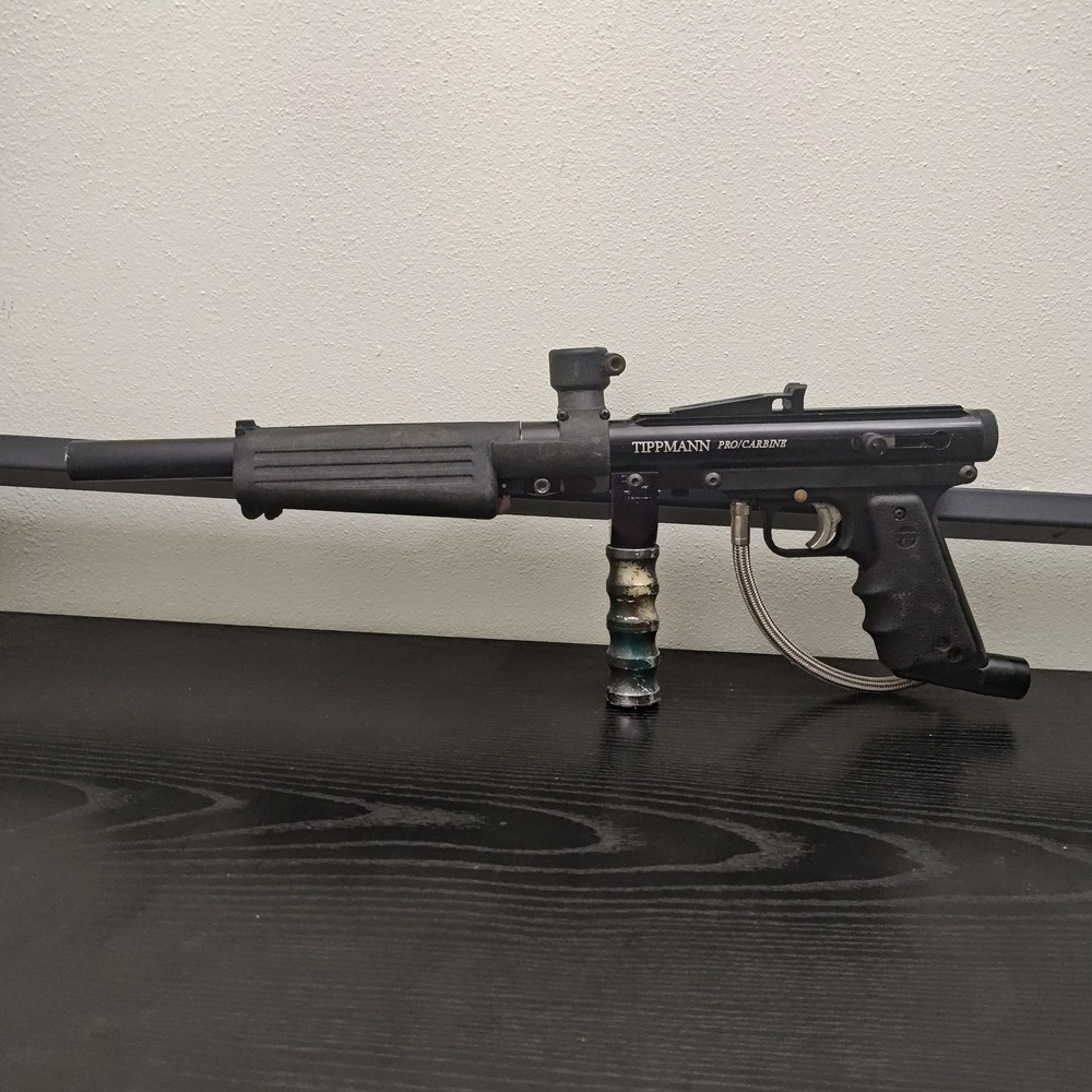 Tippmann Pro Carbine Paint Ball Marker With Vertical Adapter