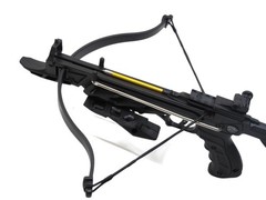 KingsArchery Crossbow Pistol Self-Cocking 80LBS Archery Bow Aluminum Arrow Hunt