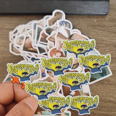 48 Pack Sexy Anime Girls Waifu Vinyl Women Stickers Hentai Ahegao Decals Lot
