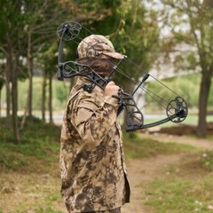 19-70LBS Archery Hunting Compound Bow & Arrows & Accessory Hunting SET IBO320FPS