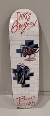 Rare 2016 Blood Wizard Chris Gregson Pink Floyd The Wall Skateboard Deck