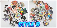 100 Waterproof Skateboard Sticker Bomb Laptop Luggage Decals Dope Sticker Bottle