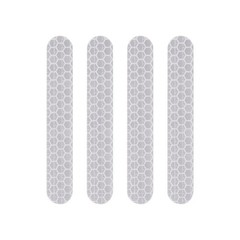 4pcs Reflective Wheel Cover Stickers for Ninebot Max G30 Electric Scoote