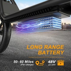 AOVOPRO ESBSPRO Electric Scooter with Seat,Foldable 750W 60Miles Escooter 35km/H