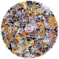 Mix 10/50 PCs Halloween Horror Movie Characters Graffiti Luggage Vinyl Stickers