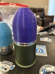 Chalk Signaling Nose Cones 4cm Launcher 40mm 50 Count