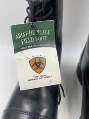 Ariat Heritage Field Boot Black Tall Boots with 4LR Technology Womens size 7.5