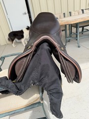 Peter Horobin Kanga 17” Jump Saddle Stridefree Tree