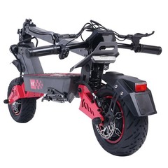 11» Off Road Tires Electric Scooter 6000W Dual Motors 50Mph 60V 28Ah E-Scooter