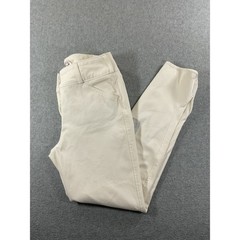Tailored Sportsman White Trophy Hunter Breeches Tan Knee Patch Womens 26 1272