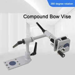 Universal Compound Bow Vise 360° Adjustable Heavy Duty Professional Archery Tool