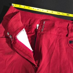 Romph Breeches Women 30R Red Equestrian Riding Pants Full Seat High Rise Stretch