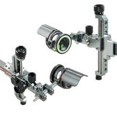 Compound Bow Scope Sight Pin 2x 4x 6x 8x Lens 28mm Sunshade Archery Hunting