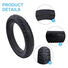 12 1/2*2 1/4(57-203)Air Punctureproof Tyre Electric Scooter Solid Tire New