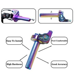 CNC Aluminum Motorcycle Throttle Grip 7/8 Quick Twister for Dirt Bikes ATVs»