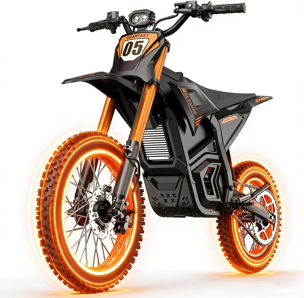 2026 Electric Dirt Bike Peak 3000W 48V 23AH Bicycle 35MPH motorcycles for Adult