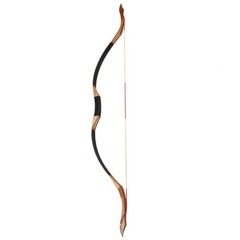50# Archery Traditional Recurve Bow Handmade Mongolian Horsebow Shooting Hunting