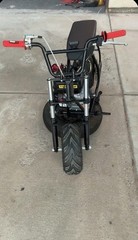 (Price negotiable) frp gmb 100-212 Gas-Powered Mini Bike Fat Tires Black