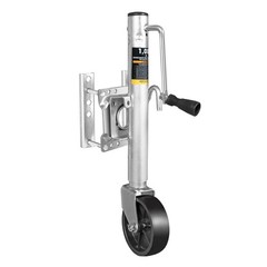 Torin 1000 Lbs Trailer Jack Wheel Heavy Duty Swivel Boat Trailer Jack Single