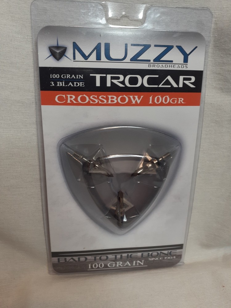 Muzzy Crossbow 100g 3-Blade Broadhead