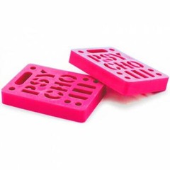 Vision Psycho Stencil Logo Dual Pattern Skateboard Risers