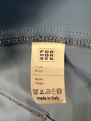 For Horses Yakie Show Jacket, Steel Blue/Sky Blue, Size S