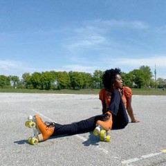 WIFA Street Deluxe Roller Skate Boots, Durable Nubuck Leather, Dance, Park Ready