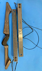 VTG OUTERS ASTRO BLAZER COMPOUND BOW RH ARCHERY PARTS UNASSEMBLED 45-60# EXC 29”