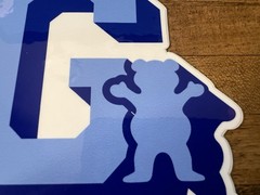Grizzly Griptape Big G Bear Sticker Torey Pudwill Skateboarding Supreme