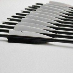 12Pcs 30/32 Carbon Arrows SP500 Turkey Feather Archery For Compound&Recurve Bow