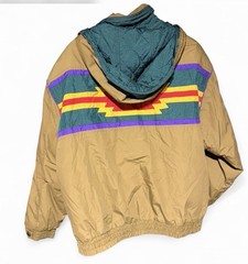 Vintage Hunters Run Jacket – 80s/90s Colorblock – Size L