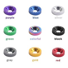 1.8 cm x 0.6 cm Metal Spacer Screws for Scooter License Plate For battery Guard