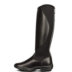 Ovation Tall Black Riding Boots Women’s Equine US 8 Euro 39 All Season Zipper