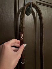 Cwd Fancy Stitched Rubber Reins