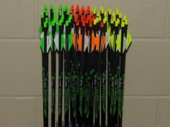 12 New Victory VForce 400 Spine Arrows- V Force Gamer V3-8.2 GPI-Cut/Insert Av