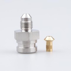 3/8 x 24 Male to Female M10 x 1.0 Stainless Steel M10 x 1.0 to 3AN Male – 1PC