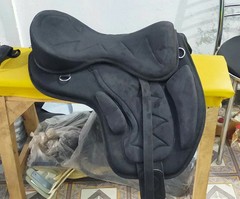 Premium Zigzag Design Treeless Synthetic Freemax Saddle in 2 Colors and 9 Sizes