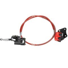 FVRITO Front Disc Hydraulic Brake Master Cylinder Caliper Handle Lever Red