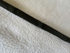 SCHOCKEMOHLE 54″ x 5/8″ (16mm) DuraSoft BLACK Leather GRIP Reins~NICE CONDITION