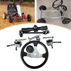 300mm Steering Wheel Steel Kit Replacement Wear Resistant Easy to Install