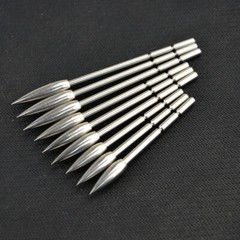 80/100/120 Grain Archery Arrowheads ID3.2mm Point Arrow Field Bow Hunting Target