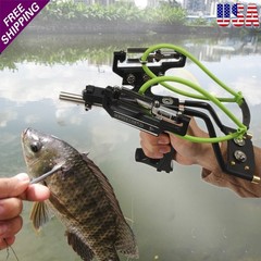 Professional Slingshot Wrist Rocket Slingshot w/ Laser Sight Hunting Shooting
