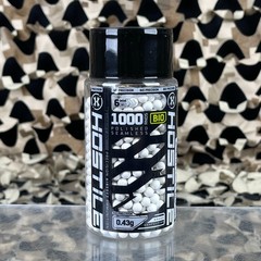 NEW HK Army Hostile Bio Airsoft BB’s – .43g – 1000ct – White