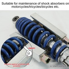 Motorcycle coil spring compressor
