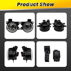 Pair Fog Light Assembly Compatible with HRV HR-V 2019 2020 2021 2022 Left and