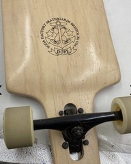 Rare Soda Factory Clutch Doubletap Hempstar 38″ Longboard Complete Paris Trucks