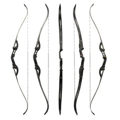 62″ Takedown Recurve Bow 25-60lbs F Interface American Hunting Shooting Archery
