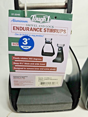 Tough 1 Stirrups Swivel and Lock Endurance Stirrup Black 57-2046 3inch