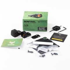 Swampfox Sentinel 1x16mm 3MOA RMSc Micro Reflex Green/Red DOT Sight SNL00116