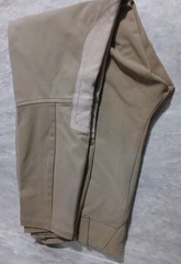 Ariat Pro-Series Pro-Circuit Tan Side-Zip Equestrian Breeches 30L, Preowned